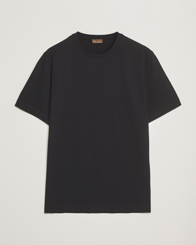 Stenströms Supima Cotton T-Shirt Black – Black