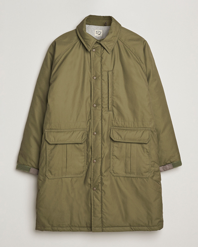 orSlow Padded Active Coat Army Green – Green