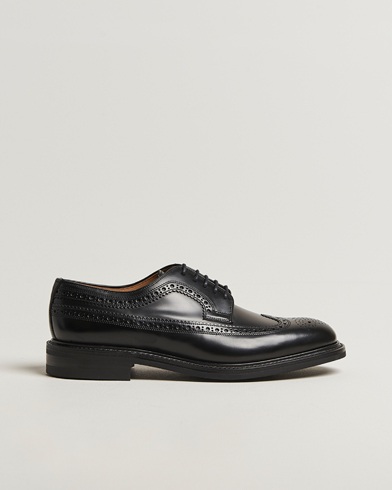 Loake Shoemakers Sovereign Longwing Derby Black – Black