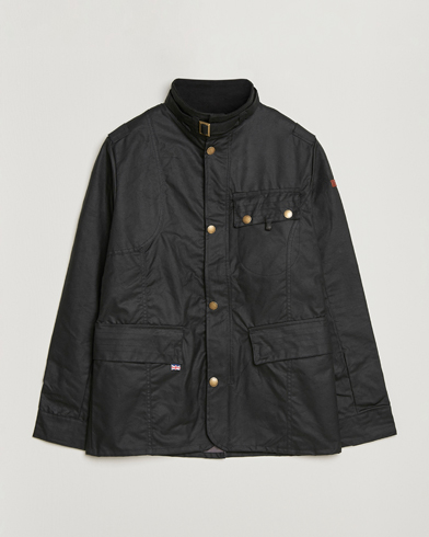Peregrine Bexley Wax Jacket Black – Black