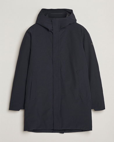 Fred Perry Padded Zip Through Parka Night Green at CareOfCarl.com