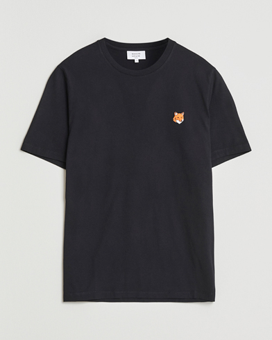 Maison Kitsuné Fox Head T-Shirt Black – Black