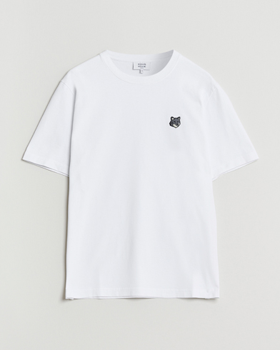 Maison Kitsuné Grey Fox Head T-Shirt White – White