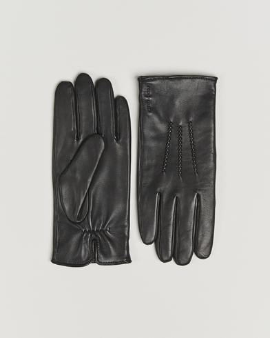 Men | Tiger of Sweden | Tiger of Sweden Garvin Leather Glove Black