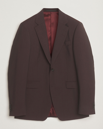 Tiger of Sweden Justin Wool Suit Blazer Triumph Steel – Red