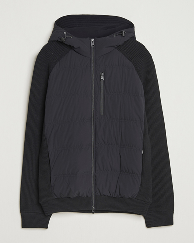 Woolrich Matt Stretch Hybrid Jacket Black – Black