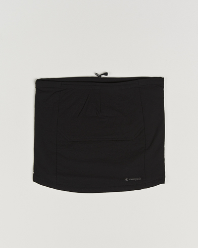 Snow Peak Breathable Insulated Neck Warmer Black – Black