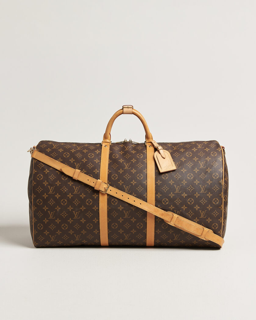 Louis Vuitton Pre-Owned Keepall Bandoulière 60 Monogram – Brown