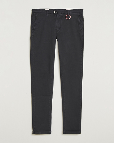 Tramarossa Luis Superstrech Cotton Chino Black – Black