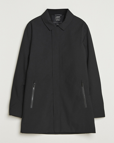 UBR Regulator Coat Savile Black Wool – Black