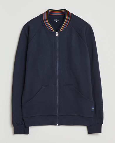 Fred Perry Taped Track Jacket Carbon blue at CareOfCarl.com
