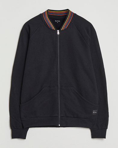 Paul Smith Artist Rib Full Zip Black – Black