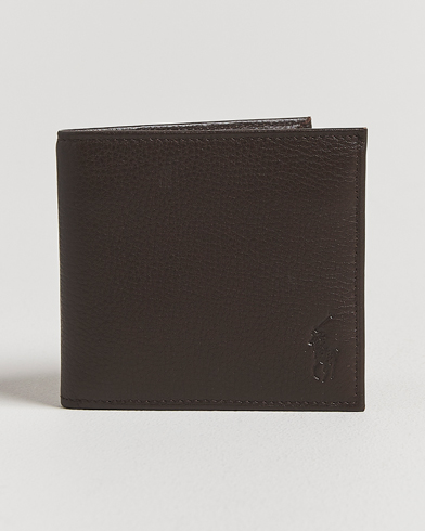 Polo Ralph Lauren Smooth Leather Wallet Black at CareOfCarl.com