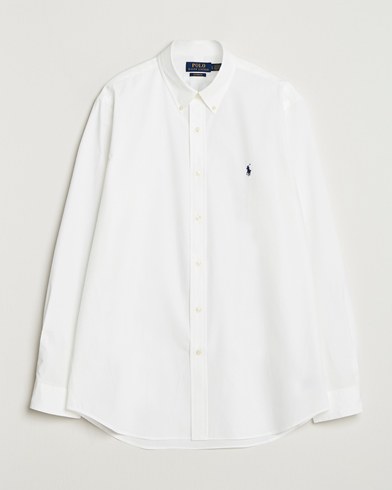 Polo Ralph Lauren Custom Fit Stretch Poplin Shirt White – White