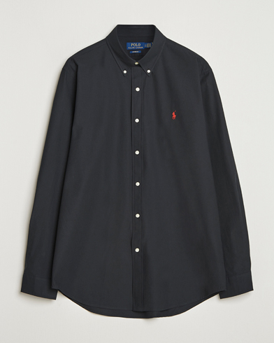 Polo Ralph Lauren Custom Fit Stretch Poplin Shirt Polo Black – Black