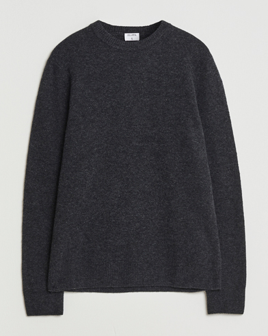 Filippa K Yak Knitted Sweater Charcoal Melange – Grey