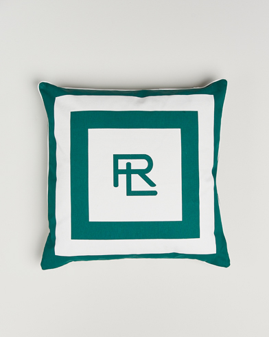 Ralph Lauren Home Holton Throw Pillow Green/White – Green