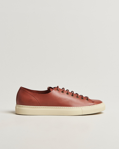 Buttero Tanino Leather Sneaker Black at CareOfCarl.com