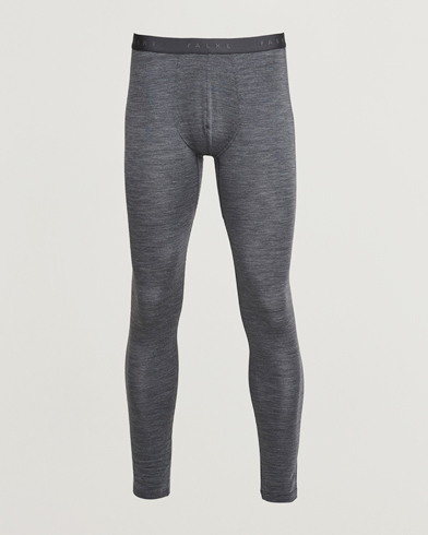 Falke Clima Wool Long Tights Dark Grey Heather – Grey
