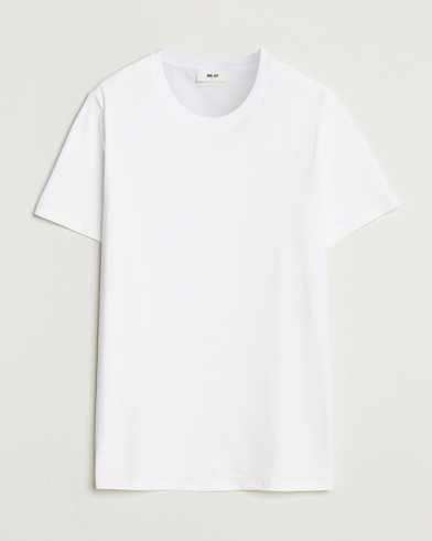 NN07 Percy Crew Neck T-Shirt White – White