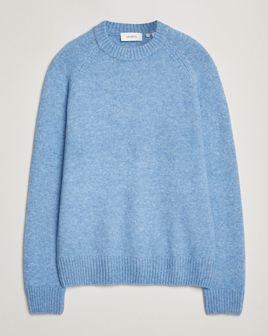 LES DEUX Gilbert Crew Neck Knit Allure Blue – Blue