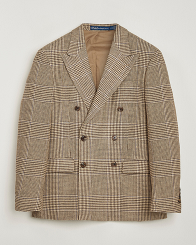 Boglioli K Jacket Houndstooth Wool Blazer Brown at CareOfCarl.com