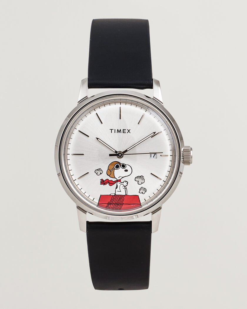Timex X Peanuts Snoopy Automatic 40mm Silver Dial