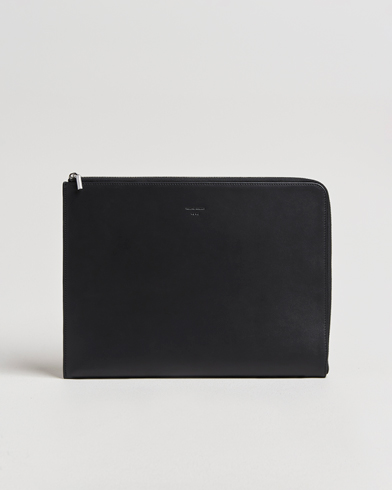 Men | Tiger of Sweden | Tiger of Sweden Vitama Leather Portfolio Black