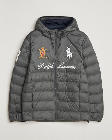 Polo Ralph Lauren Colden Snow Polo Hodded Jacket Charcoal Grey – Grey