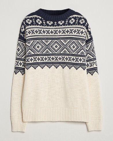 Polo Ralph Lauren Cotton/Cashmere Sweater Cream Combo – White