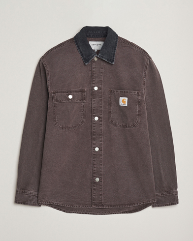 Carhartt WIP Mitch Dusky Canvas Overshirt Palisander – Brown
