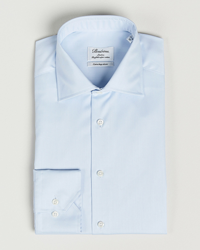 Stenströms Slimline X-Long Sleeve Shirt Light Blue – Blue