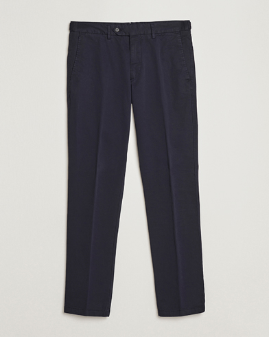 Men | Oscar Jacobson | Oscar Jacobson Danwick Cotton Trousers Navy