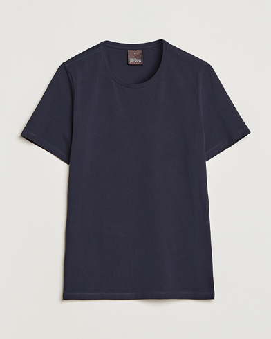 Oscar Jacobson Kyran Cotton T-Shirt Navy – Blue