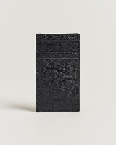 Oscar Jacobson Card Holder Leather Black – Black