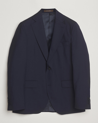 Oscar Jacobson Fogerty Wool Blazer Blue – Blue
