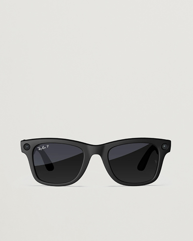 Ray-Ban Wayfarer Meta 50 Sunglasses Matte Black – Black