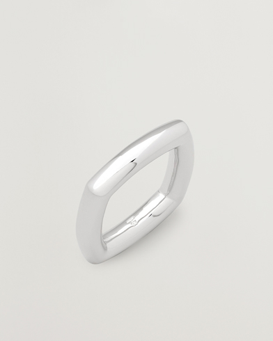 Tom Wood Frame Ring Slim Silver – Silver