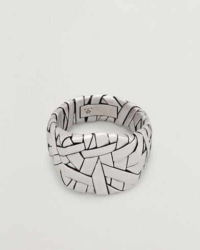 LE GRAMME Ribbon Brushed Ring Sterling Silver 7g at CareOfCarl.com