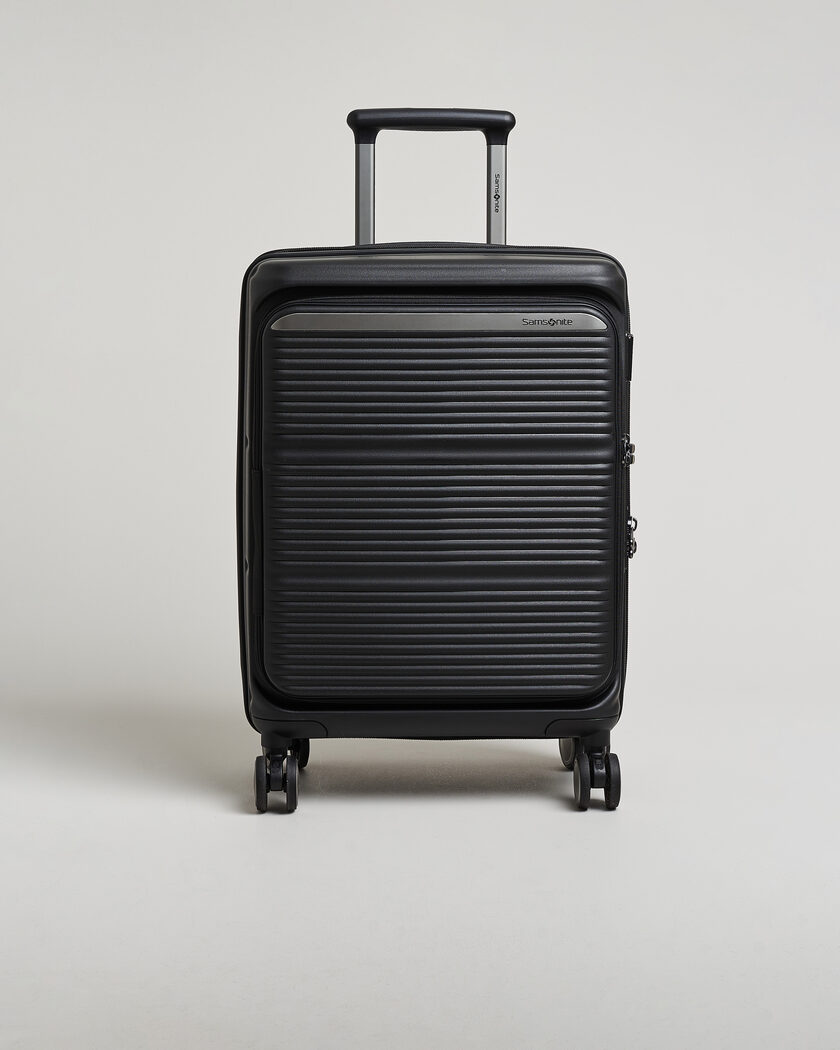 Samsonite Paralux 55cm Front Acess Carry-On Black – Black