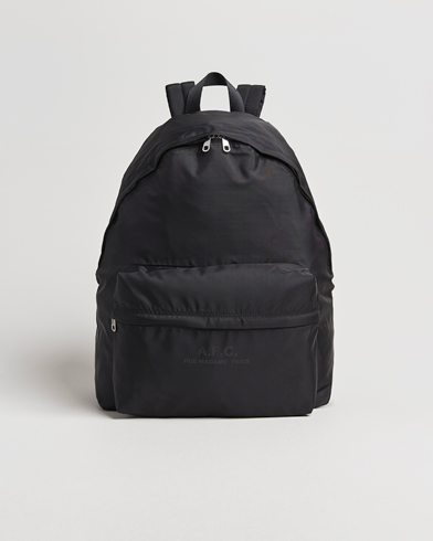 A.P.C. Backstage Nylon Cordura Backpack Black – Black