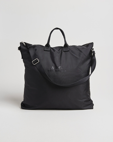 A.P.C. Backstage Nylon Cordura Tote Bag Black – Black