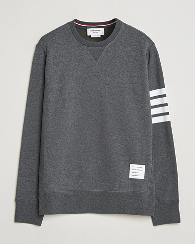 Jil Sander Small Logo Sweatshirt Light Grey Melange at CareOfCarl.com