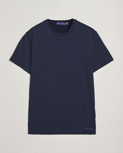 Stone Island Garment Dyed Cotton Jersey T-Shirt Dark Blue at