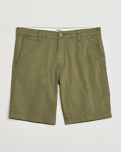 Levi's Garment Dyed Chino Shorts Bunker Olive – Green