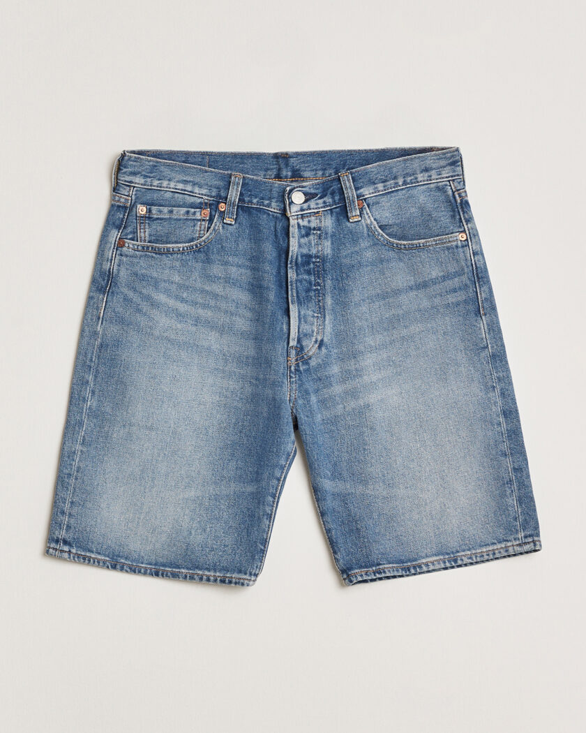 Levi's 501 Original Denim Shorts Dark Lane at CareOfCarl.com