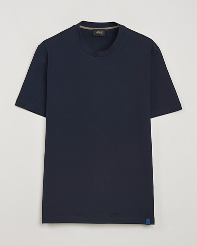 Thom Browne 4-Bar T-Shirt Navy at CareOfCarl.com