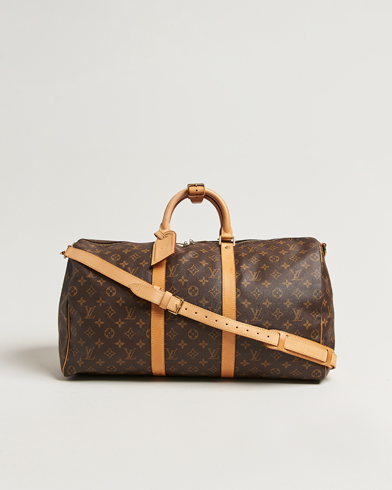 Louis Vuitton Pre-Owned Keepall Bandouliére 50 Monogram – Brown