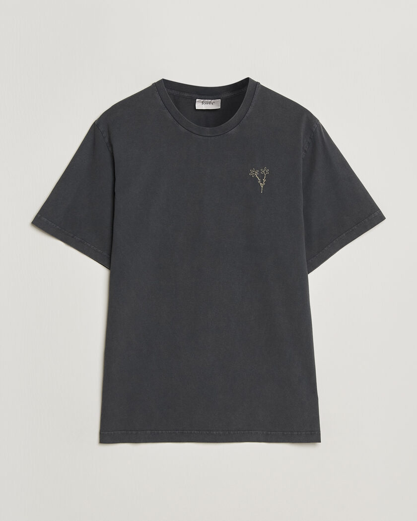 Forét Bouquet T-Shirt Washed Black – Black