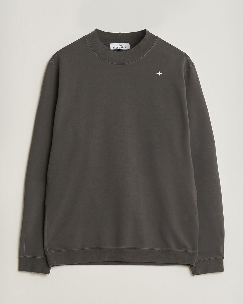 Thom Browne Classic 4 Bar Loopback Sweatshirt Dark Grey at
